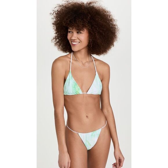 New. Good American green marble bikini. Medium . Retails $99 - Picture 2 of 14